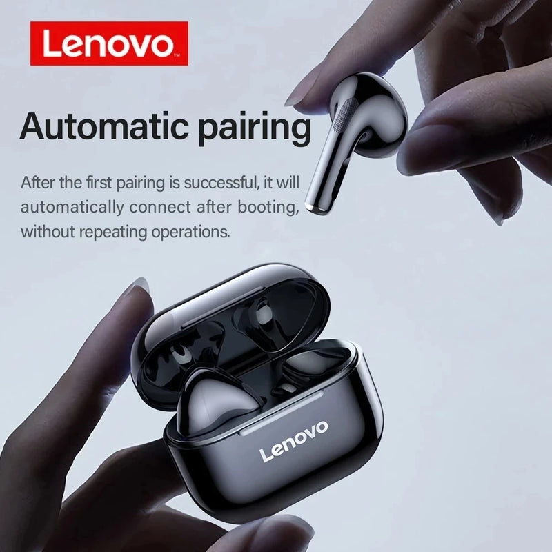 Fones de Ouvido Original Lenovo lp40 tws sem fio Bluetooth  Estéreo