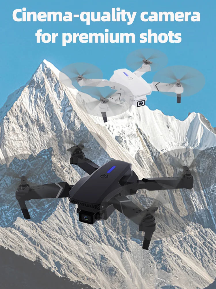 Drones com câmera UAV  Camera E88 Pro - Dupla, Altitude Hold