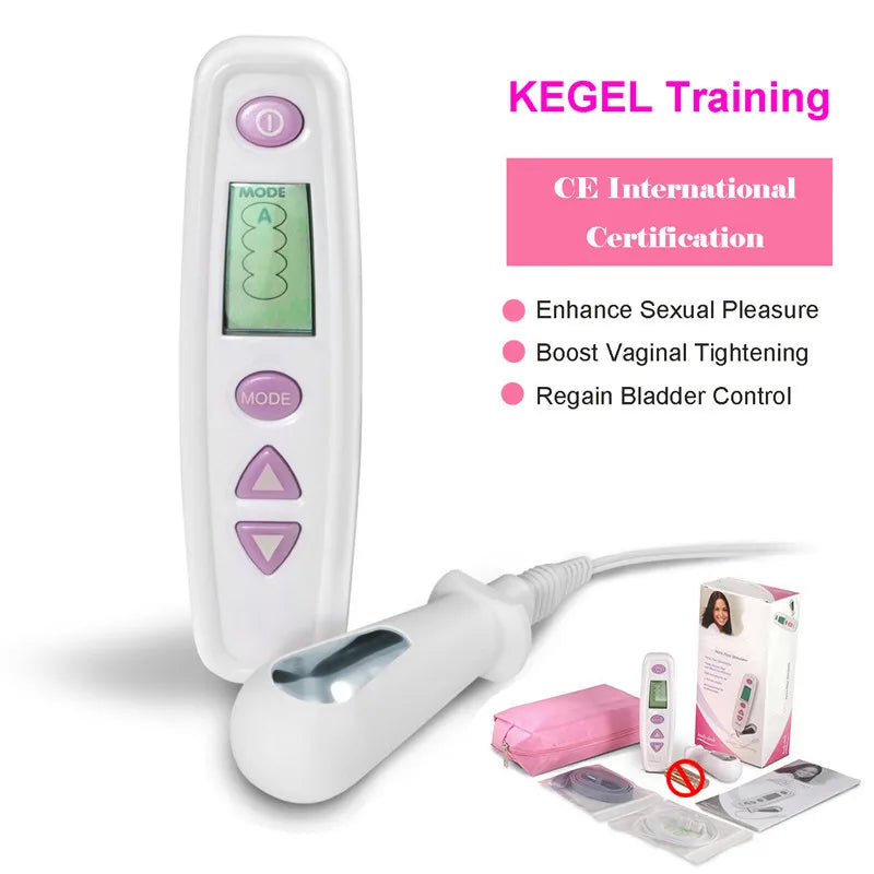 Kegel Estimulador muscular Elétrico para assoalho pélvico vaginal  para Incontinência Urinária