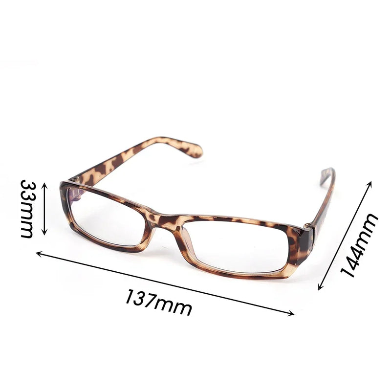 Óculos Feminino  Quadrado  Retrô para Leitura clara com bloqueio de Luz azul