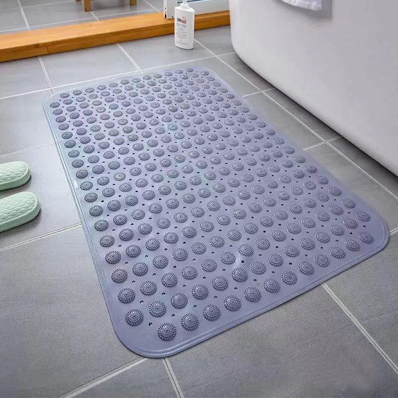 Tapete de Banho para banheiro Doméstico / Hidrofóbico - Anti Deslizamento Almofadado com ventosa e massagem pé